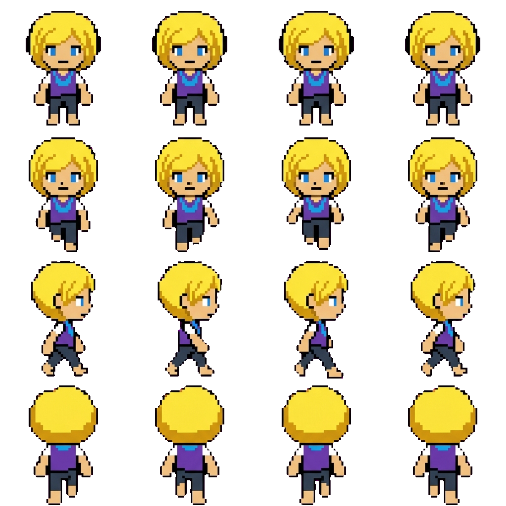 Karen movement sprite