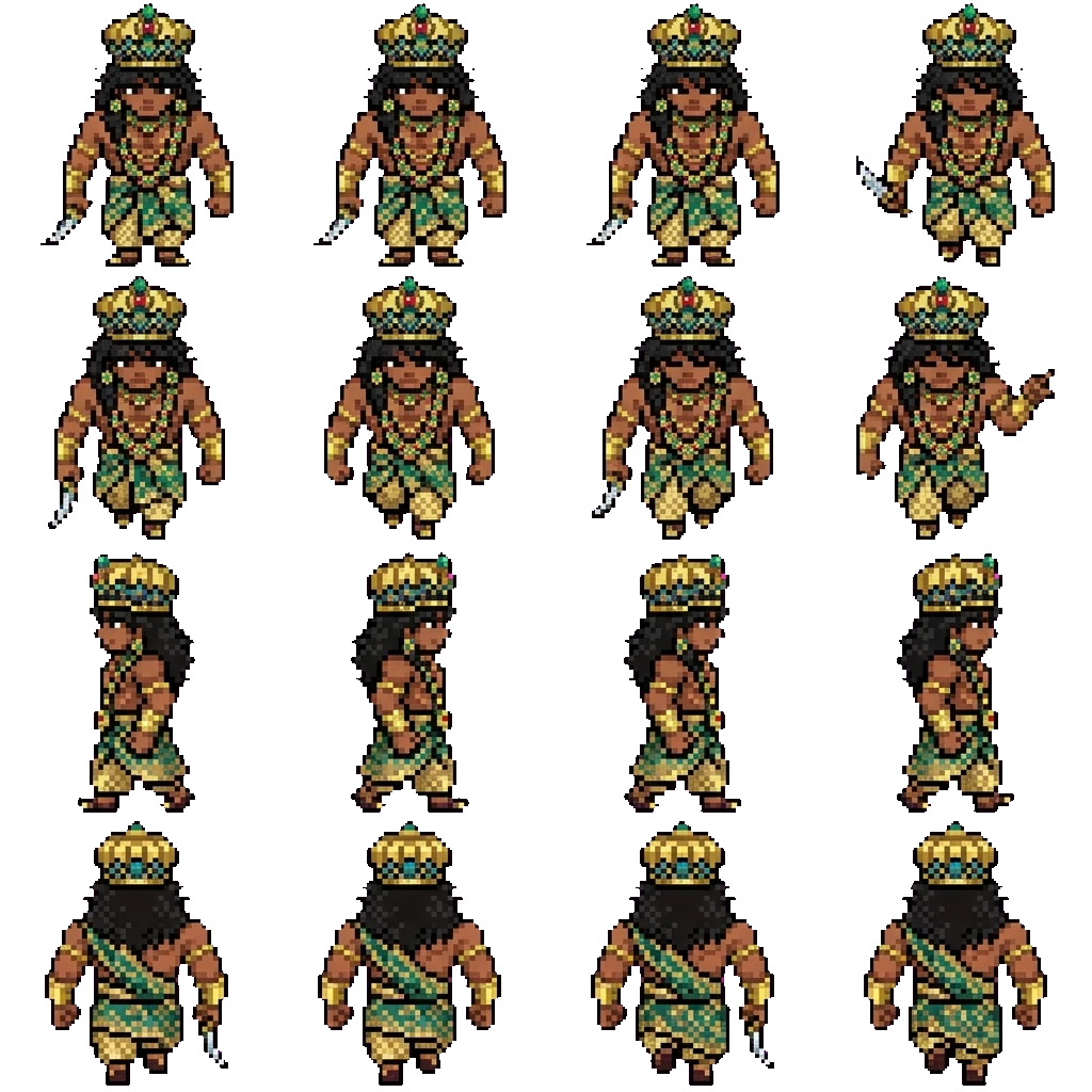 Prince Karim movement sprite
