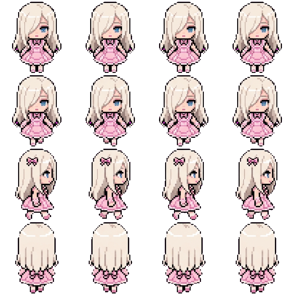 Lizzie movement sprite