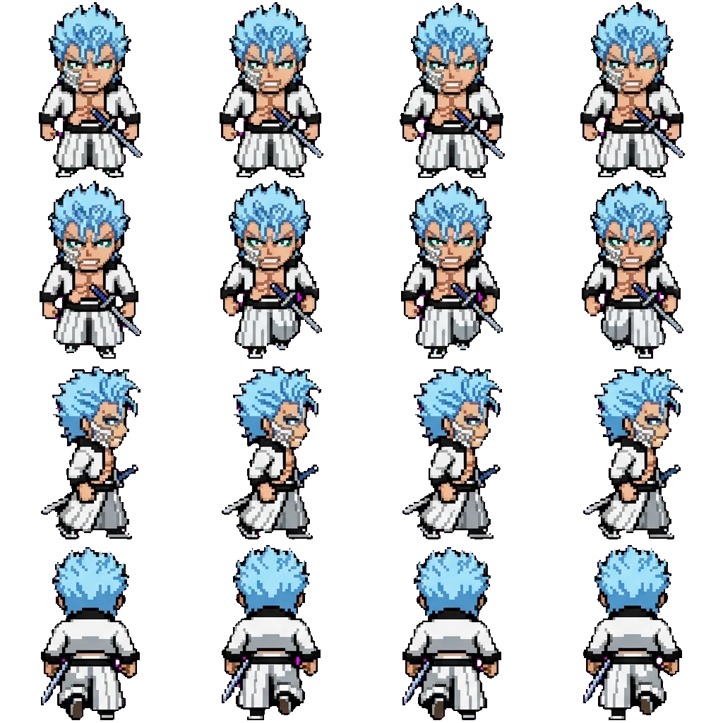 Grimmjow movement sprite