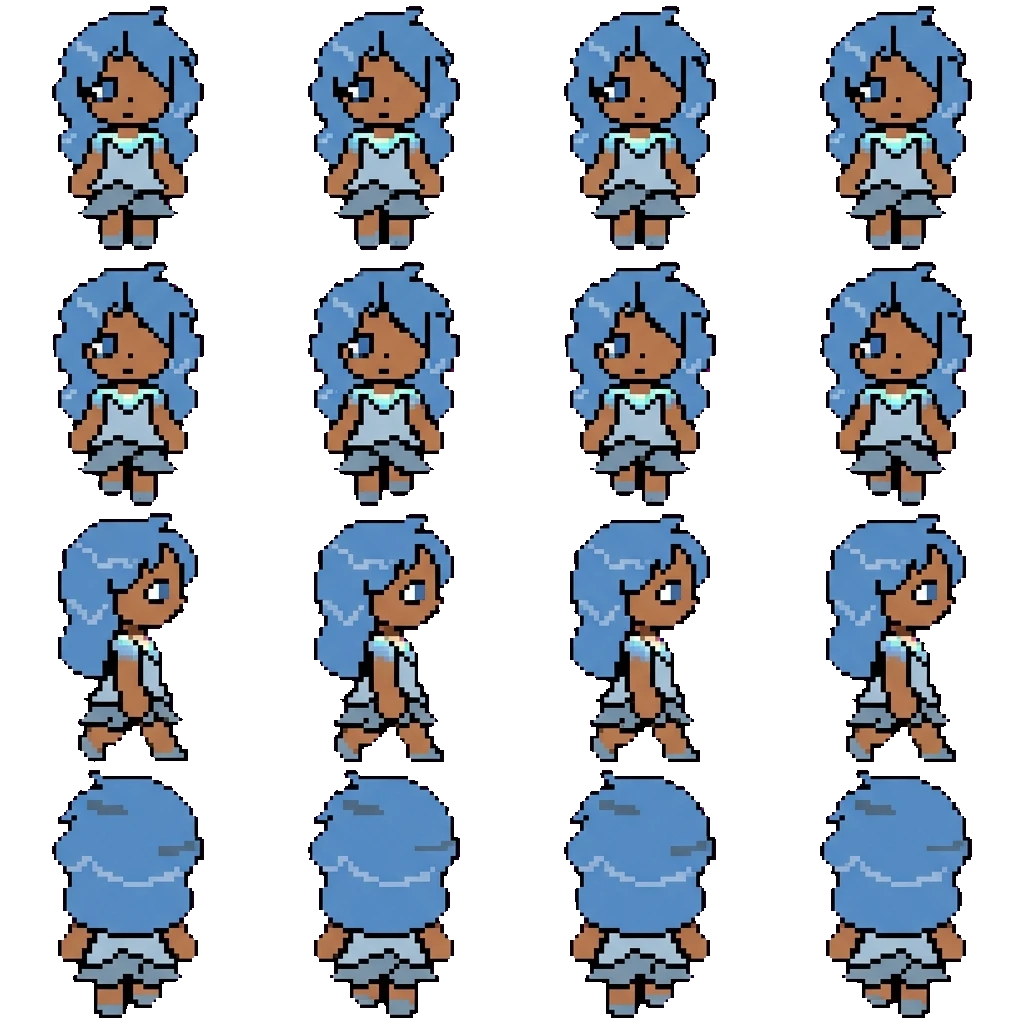 Iris movement sprite