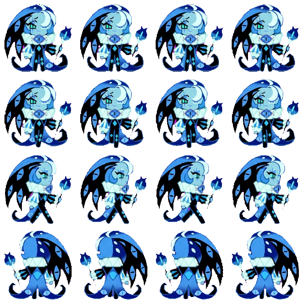 Shadow milk cookie movement sprite