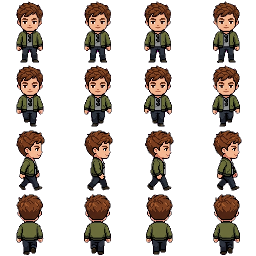 Harry Osborn movement sprite