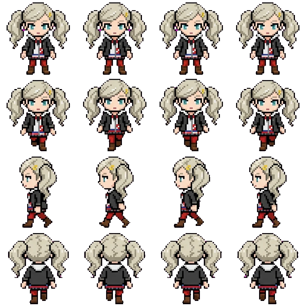 Энн movement sprite