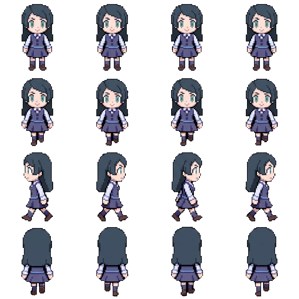 Barbara Parker movement sprite