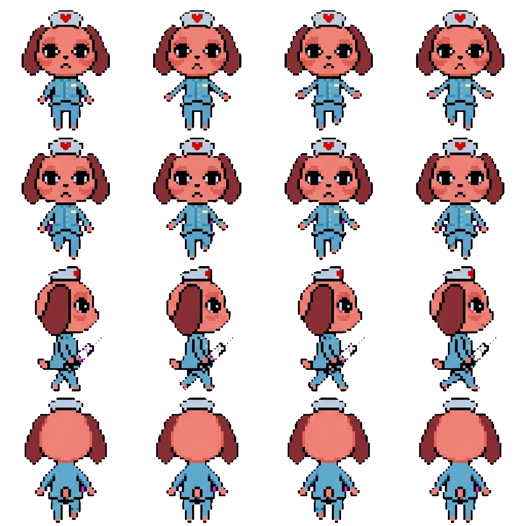 Nurse movement sprite