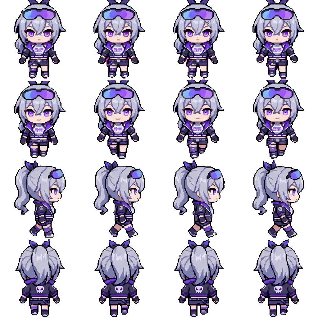 Серебряный волк movement sprite