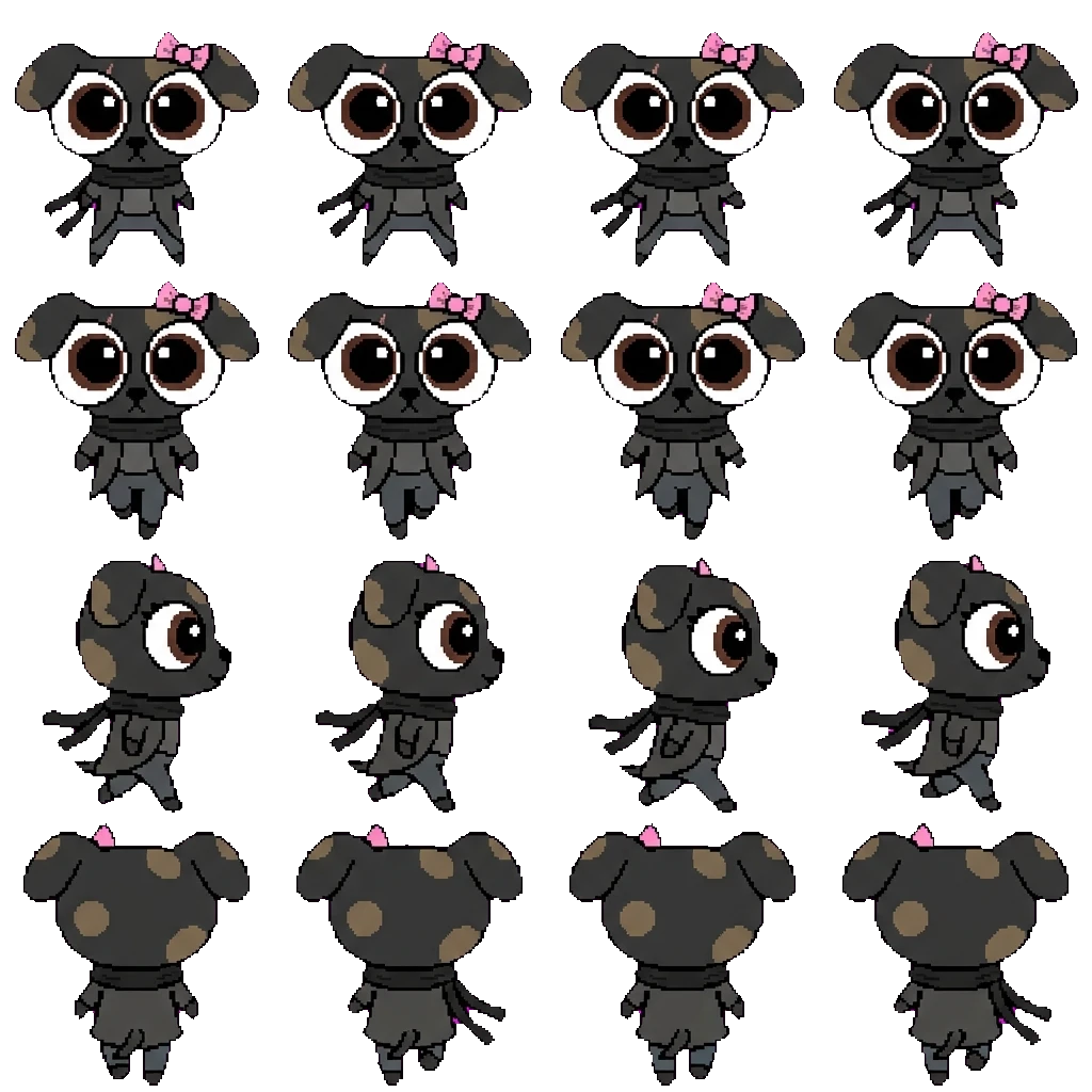 Mochi movement sprite