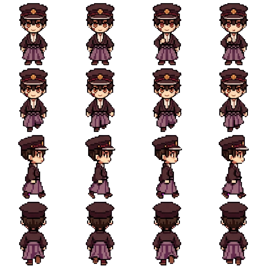 Tsukasa Yugi movement sprite