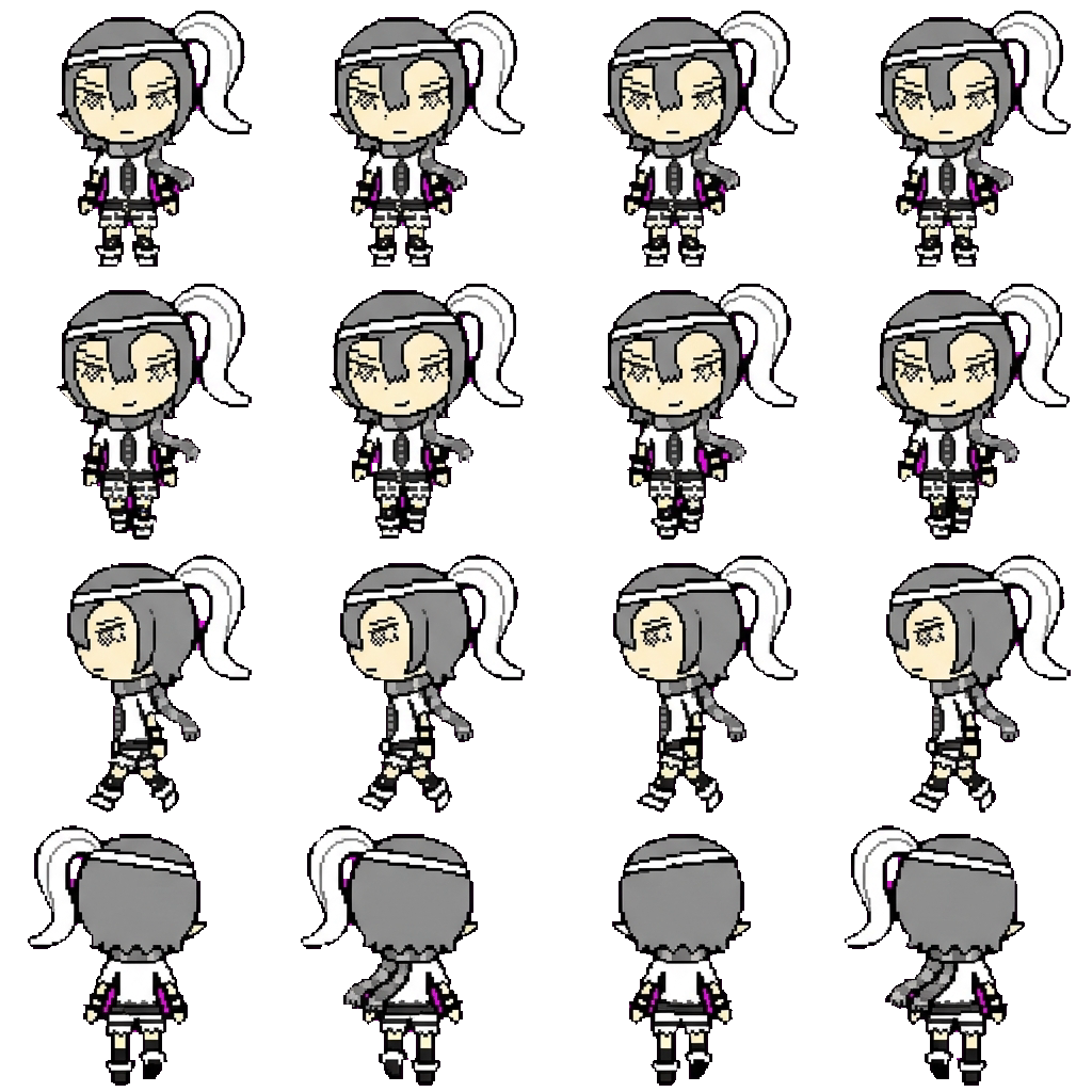 Dash movement sprite