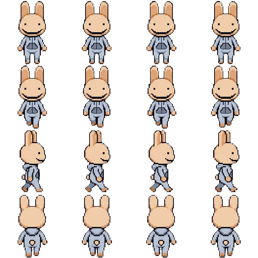 Intern movement sprite