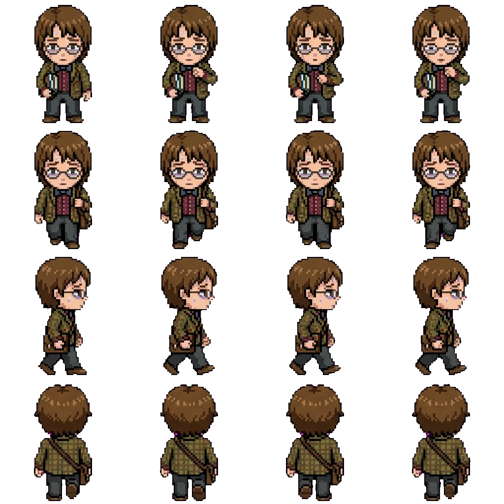 Dennis movement sprite
