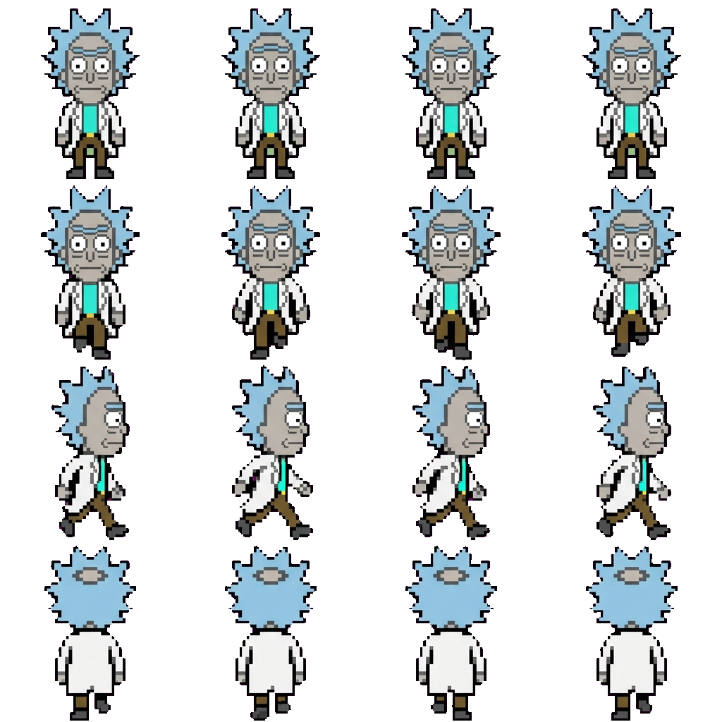 Rick movement sprite