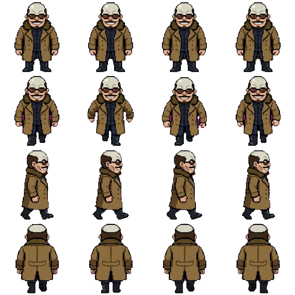 Lt. Tsurumi movement sprite