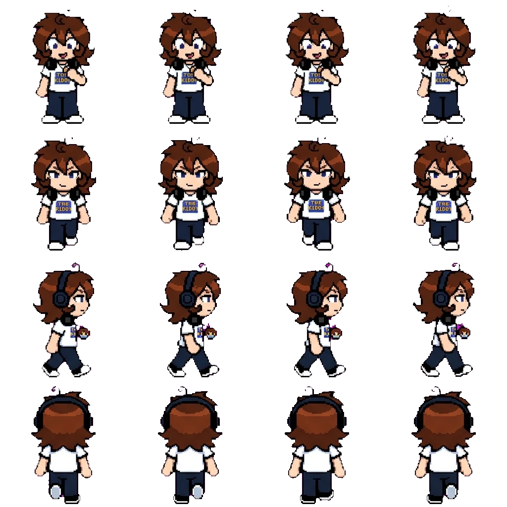 Brooklynn movement sprite