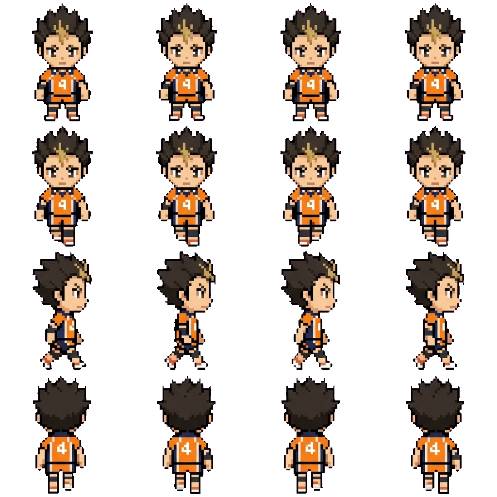 Yu Nishinoya movement sprite