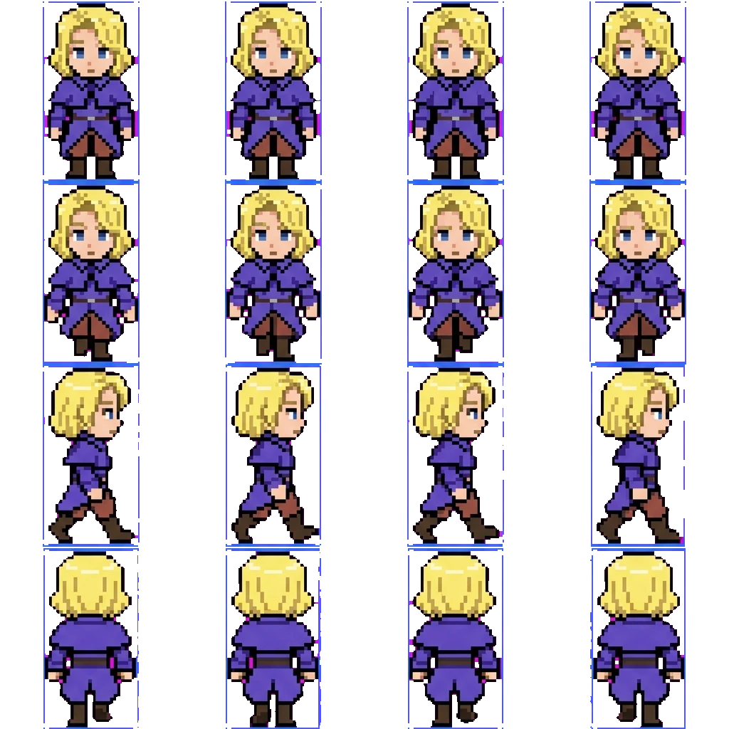 Francis movement sprite