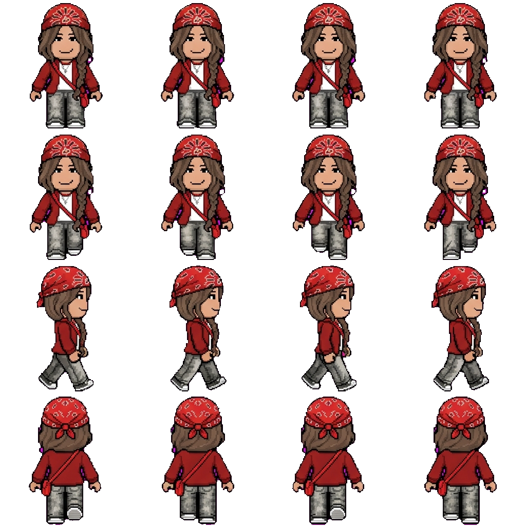Cami movement sprite