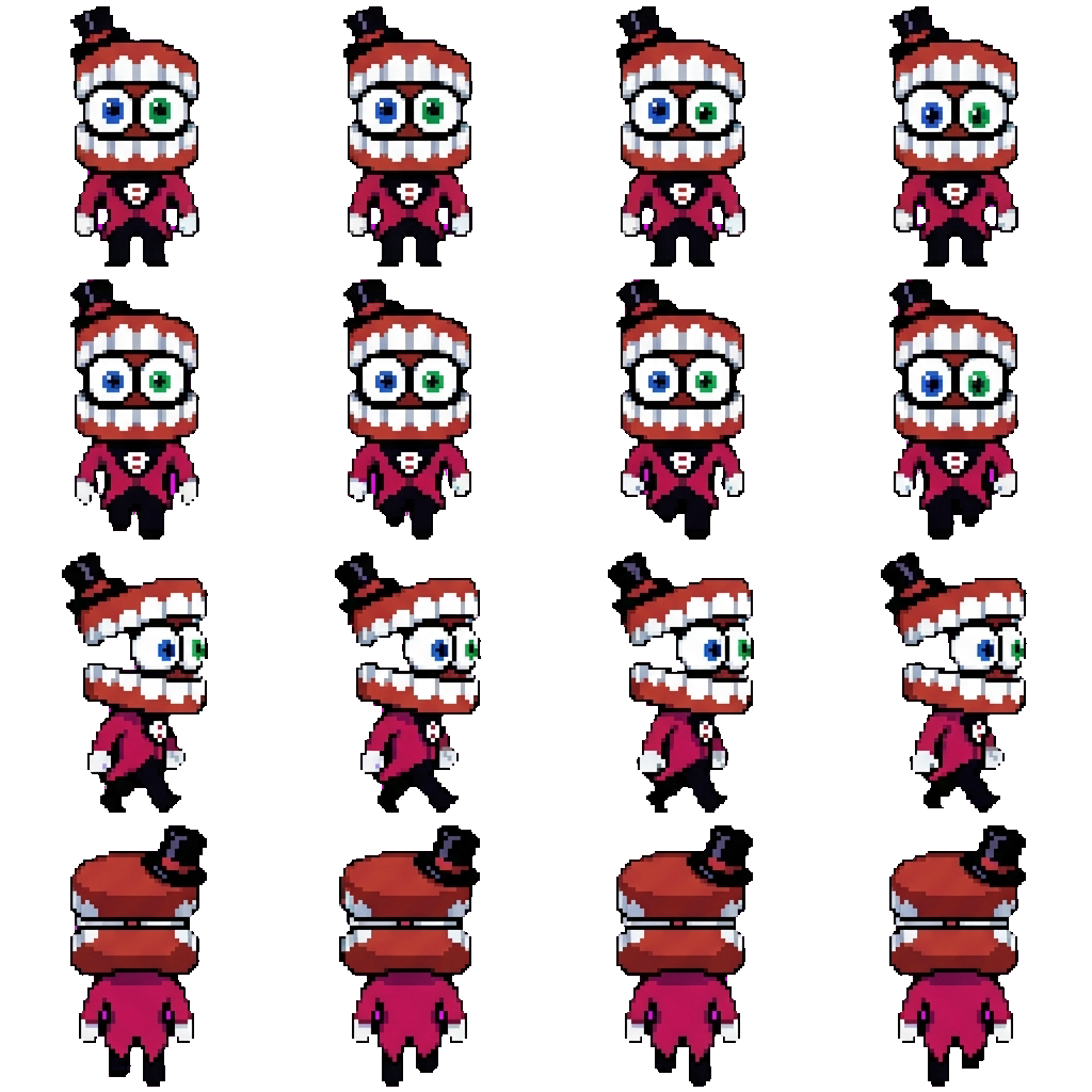 Caine movement sprite