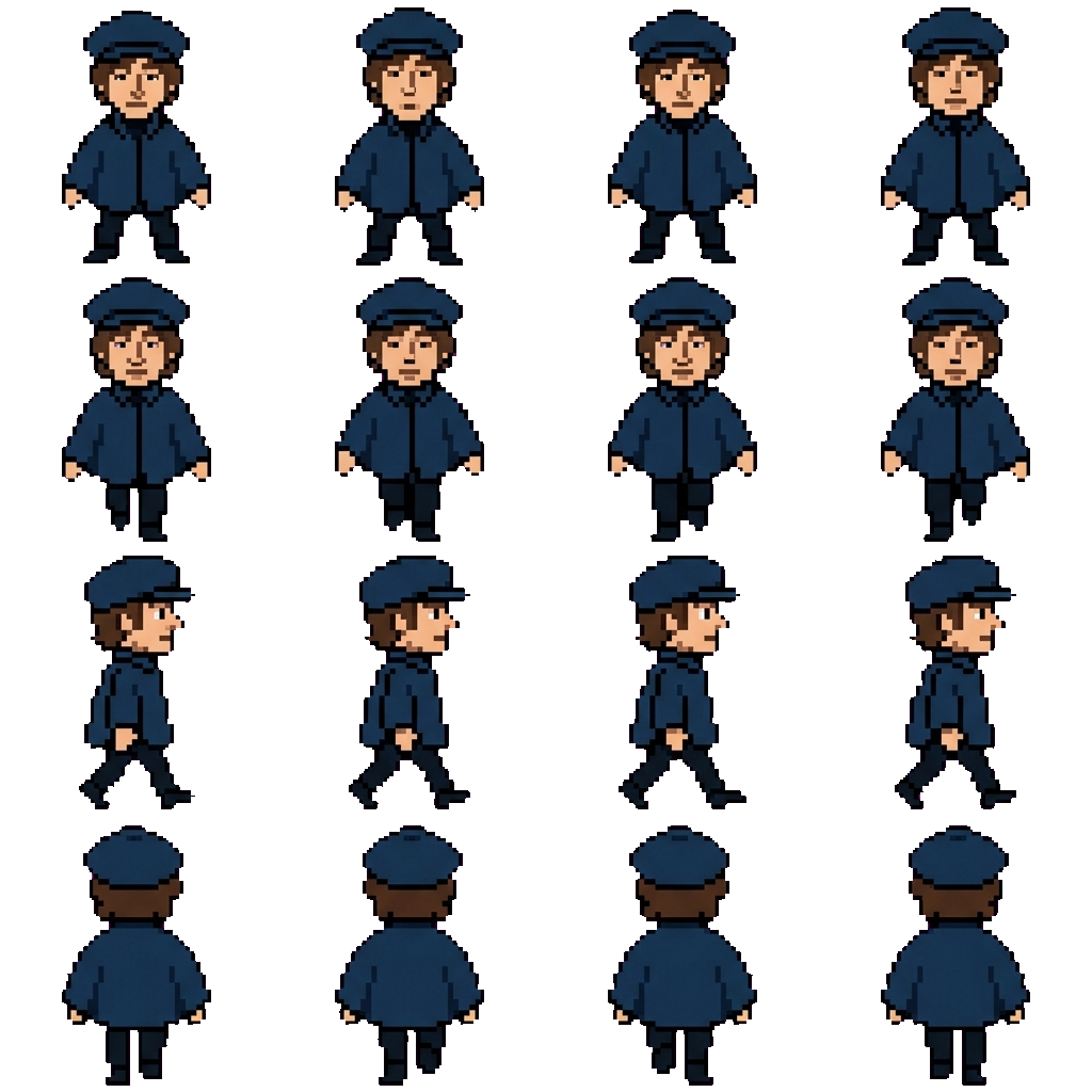 John Lennon movement sprite