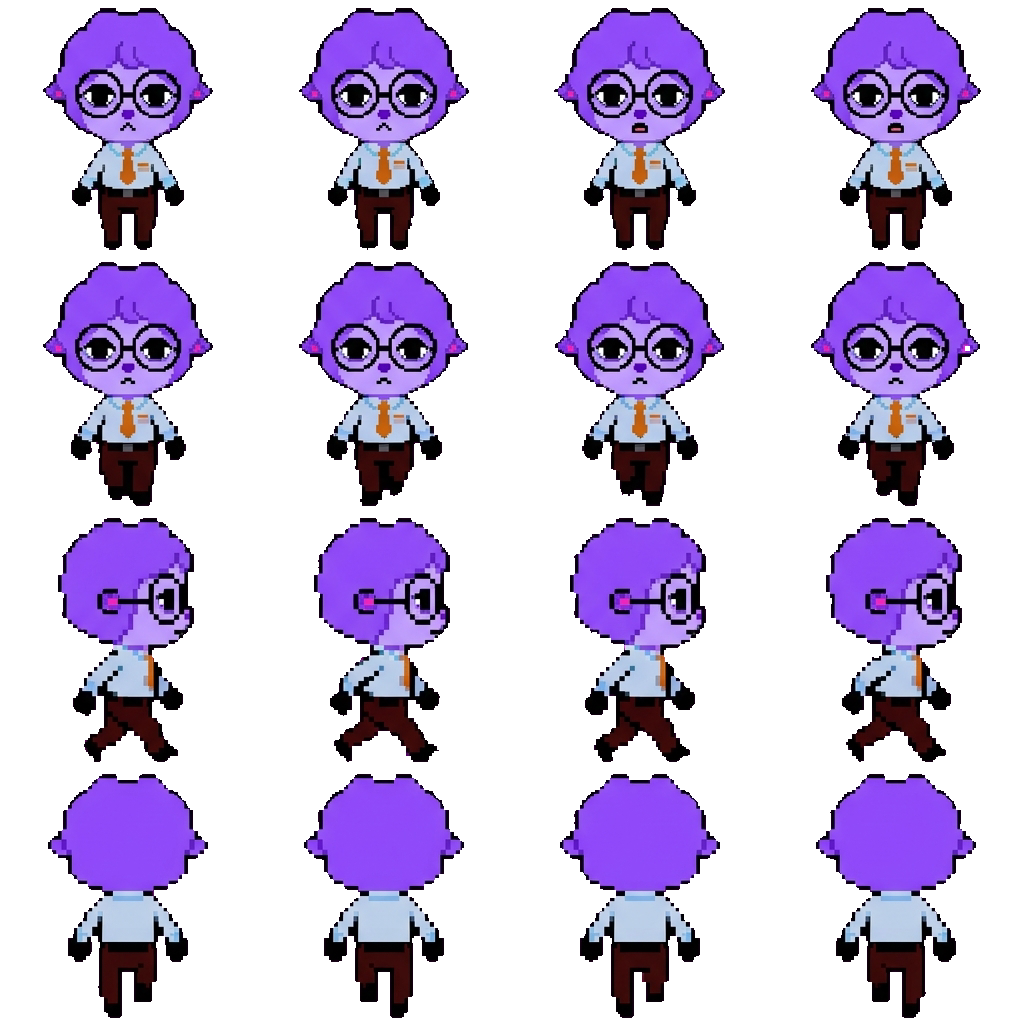 Secretary #2 movement sprite