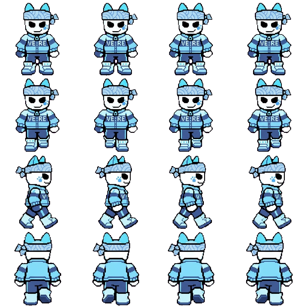 Slingshot movement sprite