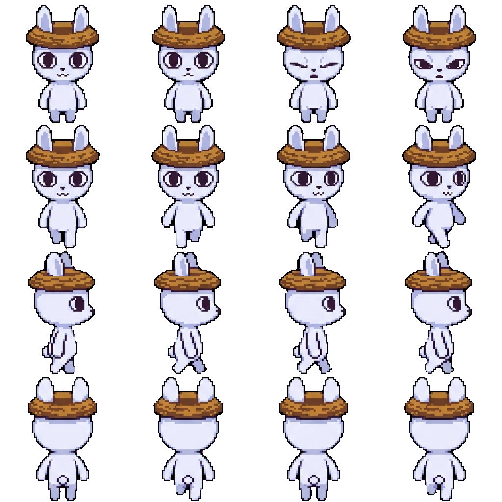 Barney movement sprite