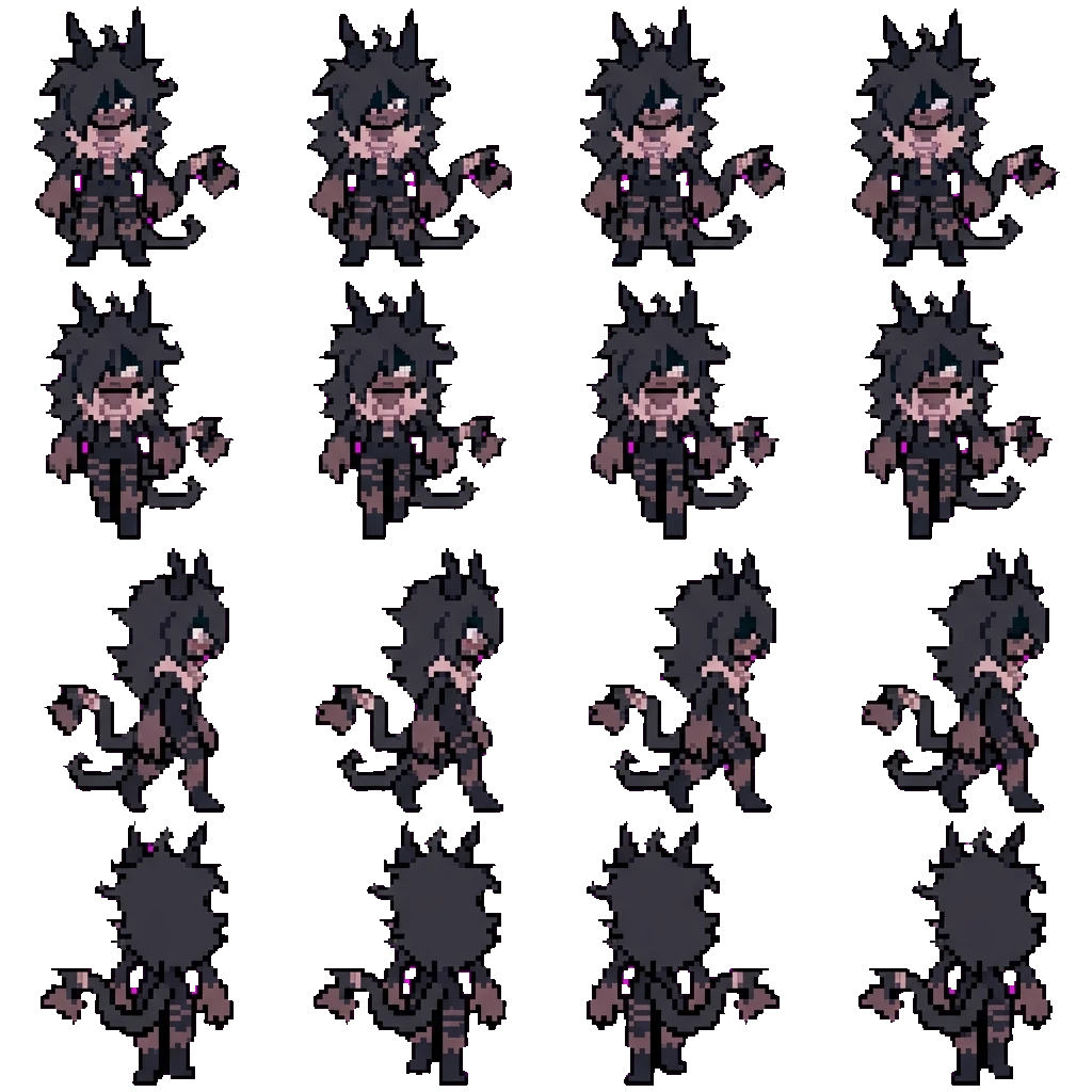 Nameless Werewolf movement sprite