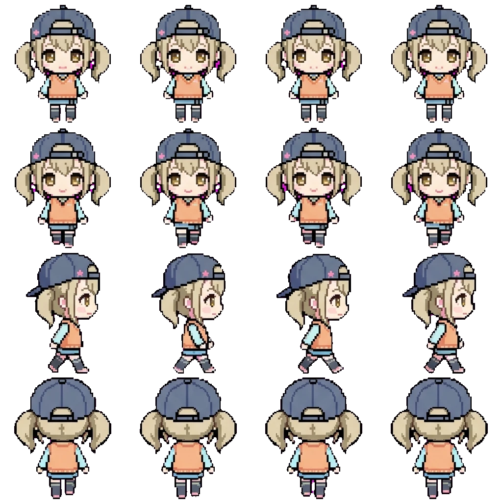 Kohane movement sprite