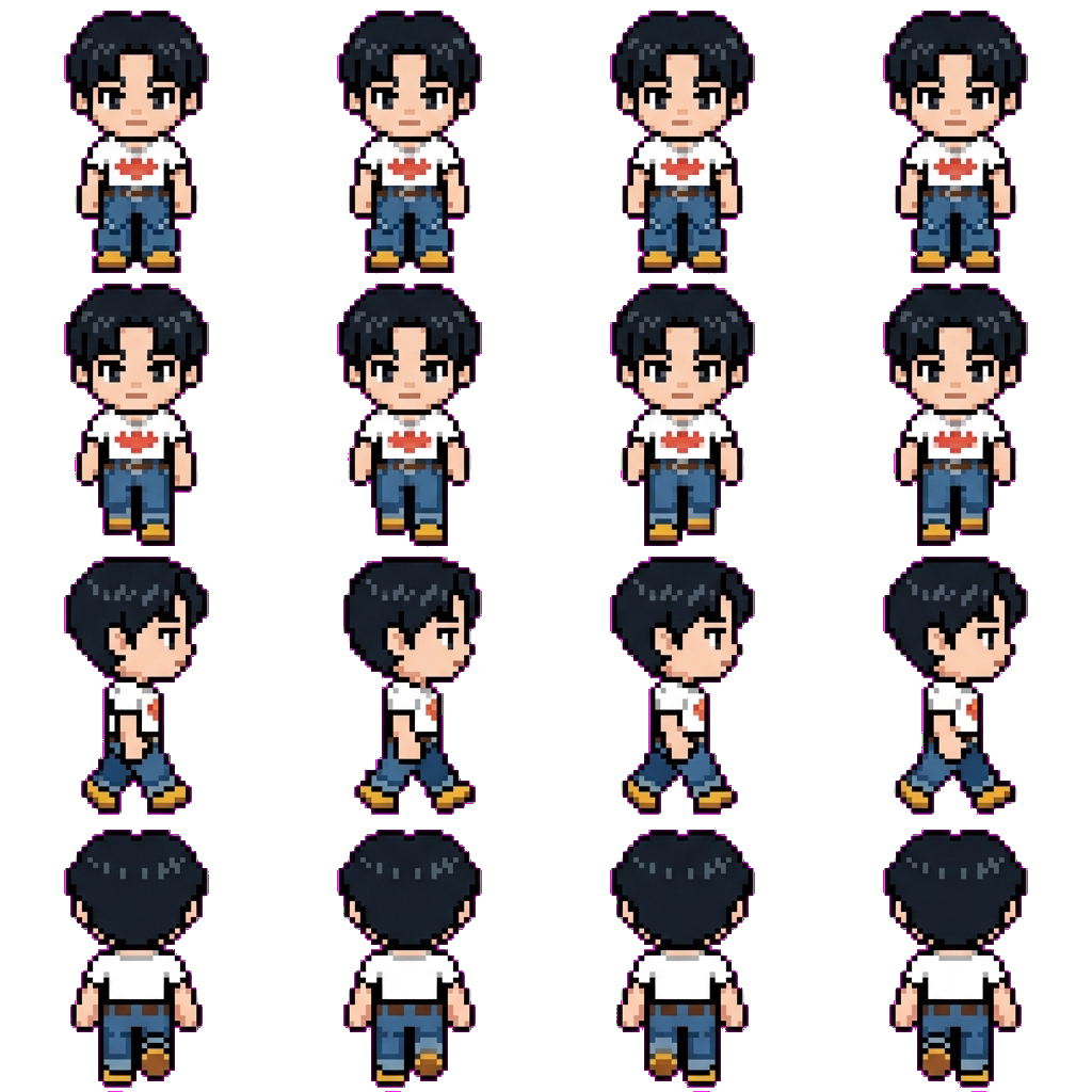 Jungwon movement sprite