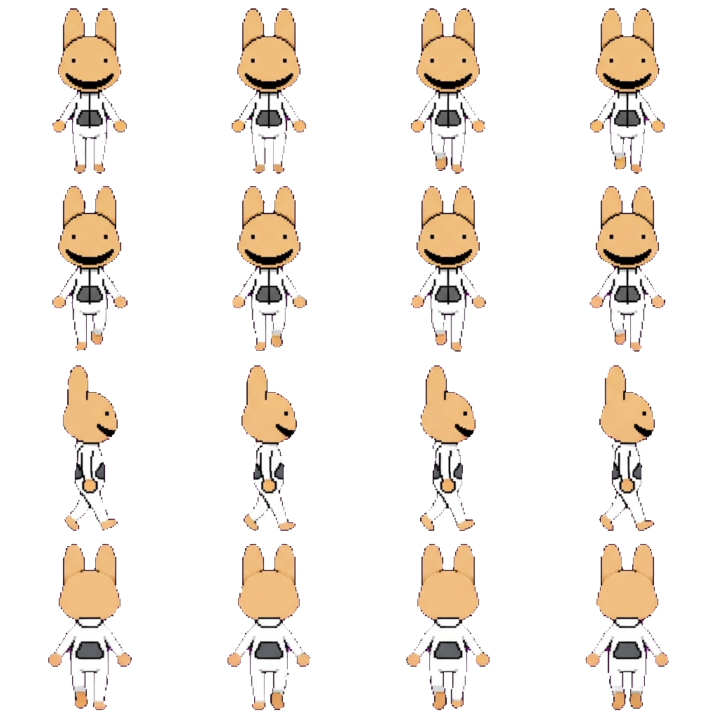 Intern movement sprite