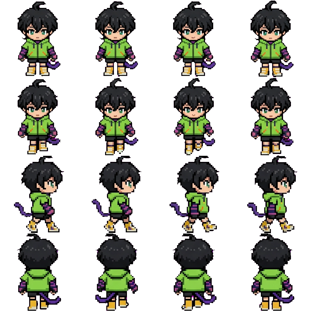 Miya :33 movement sprite