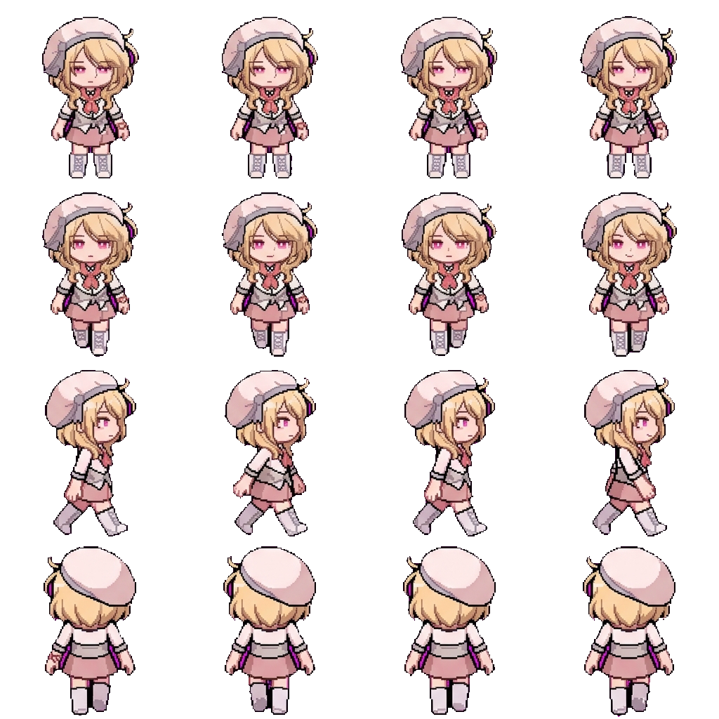 Mandi movement sprite