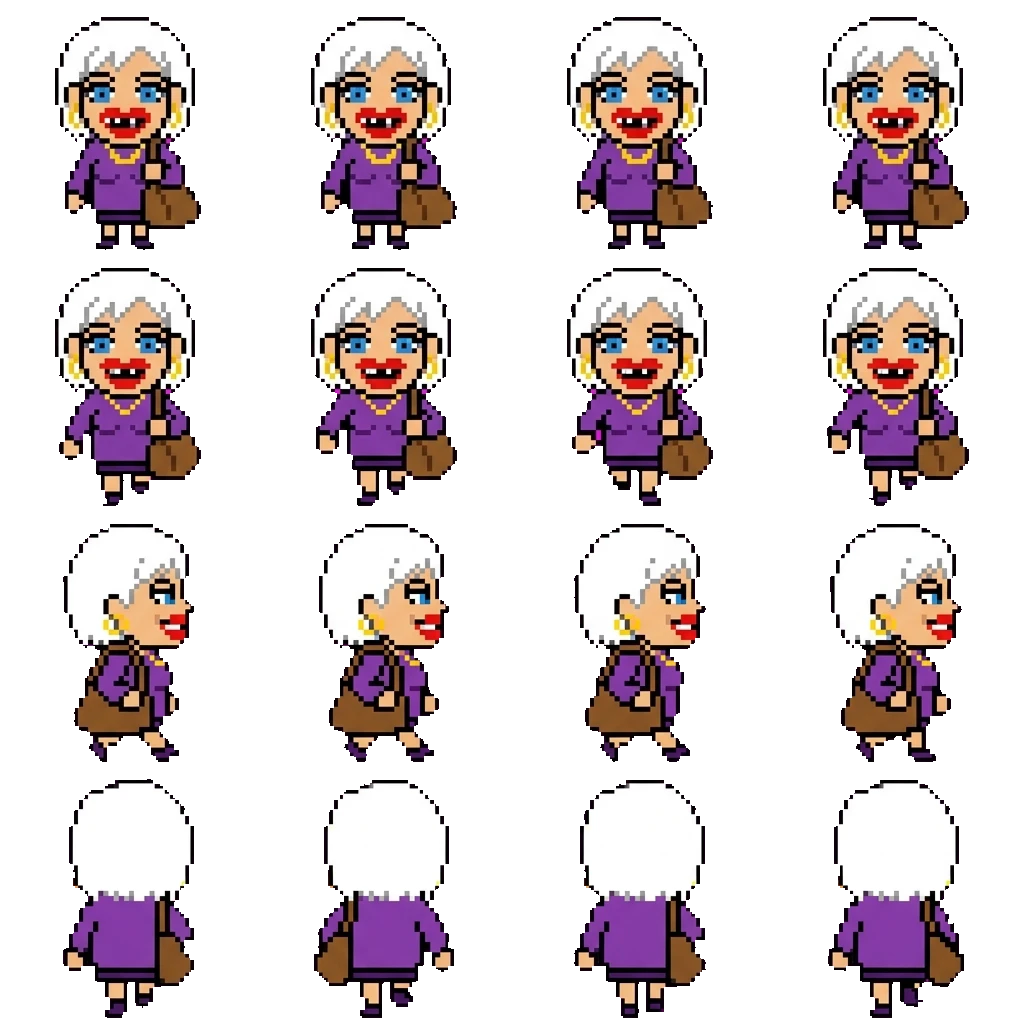 Sheryl movement sprite