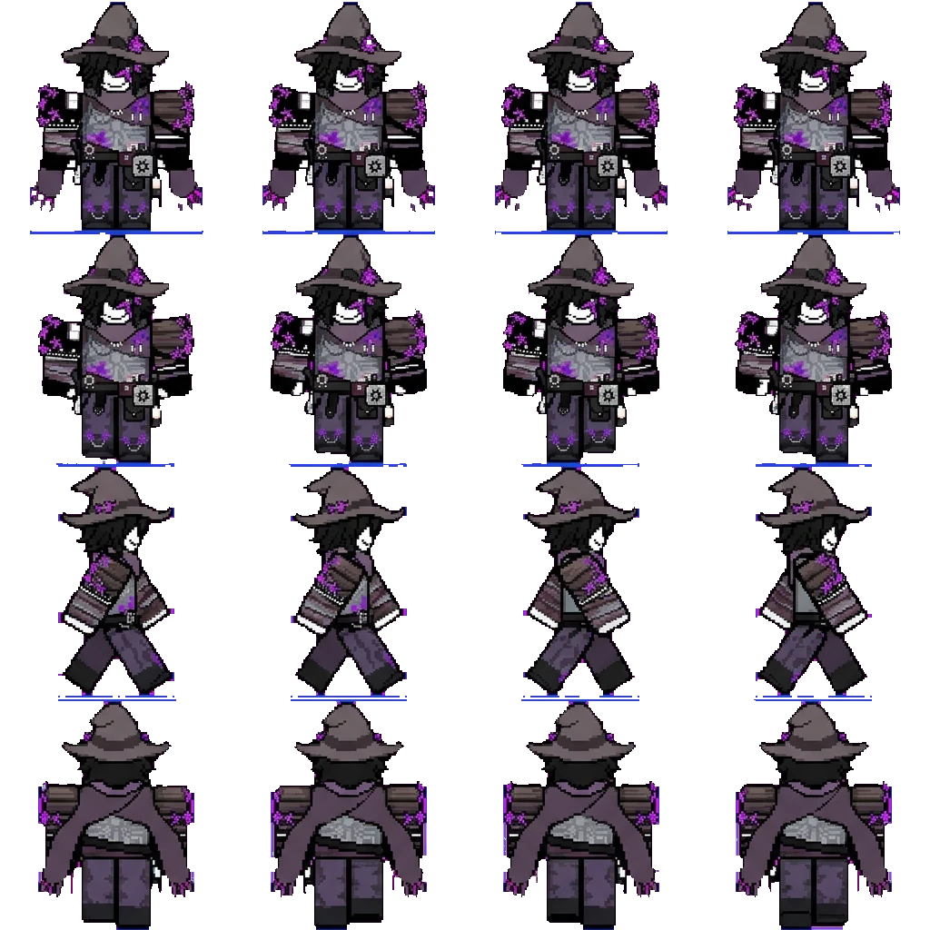 Azure movement sprite