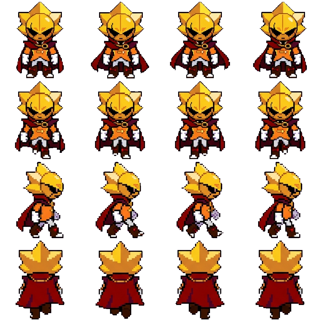 Sirius movement sprite