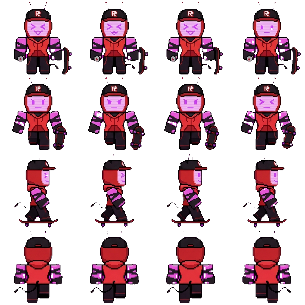 Veeronica movement sprite