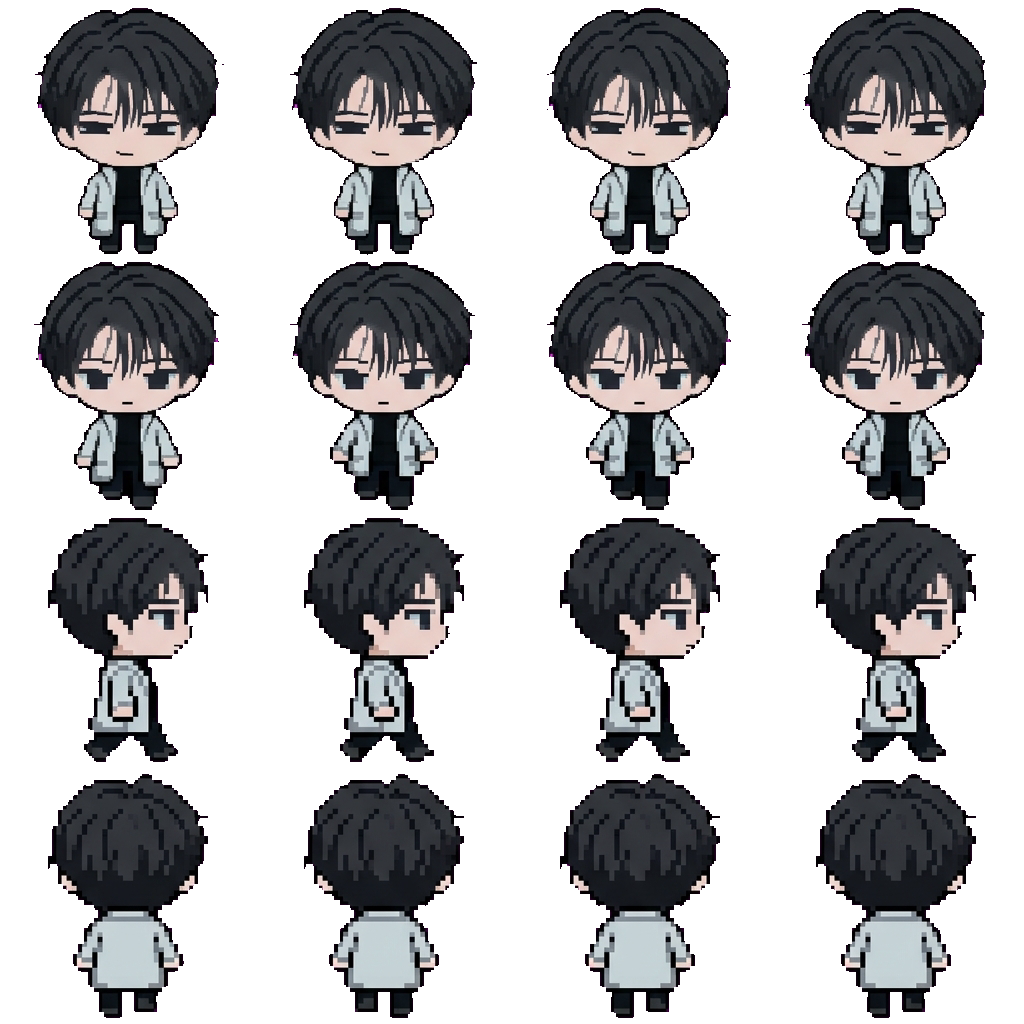 Zen movement sprite