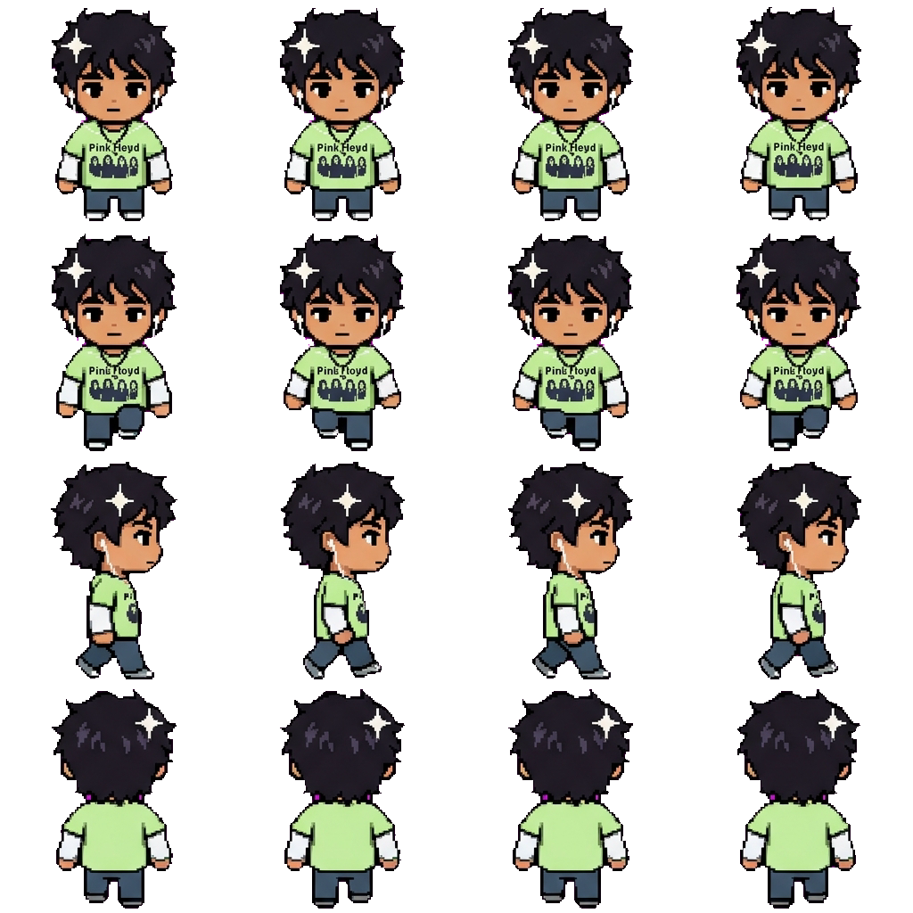 Dean movement sprite