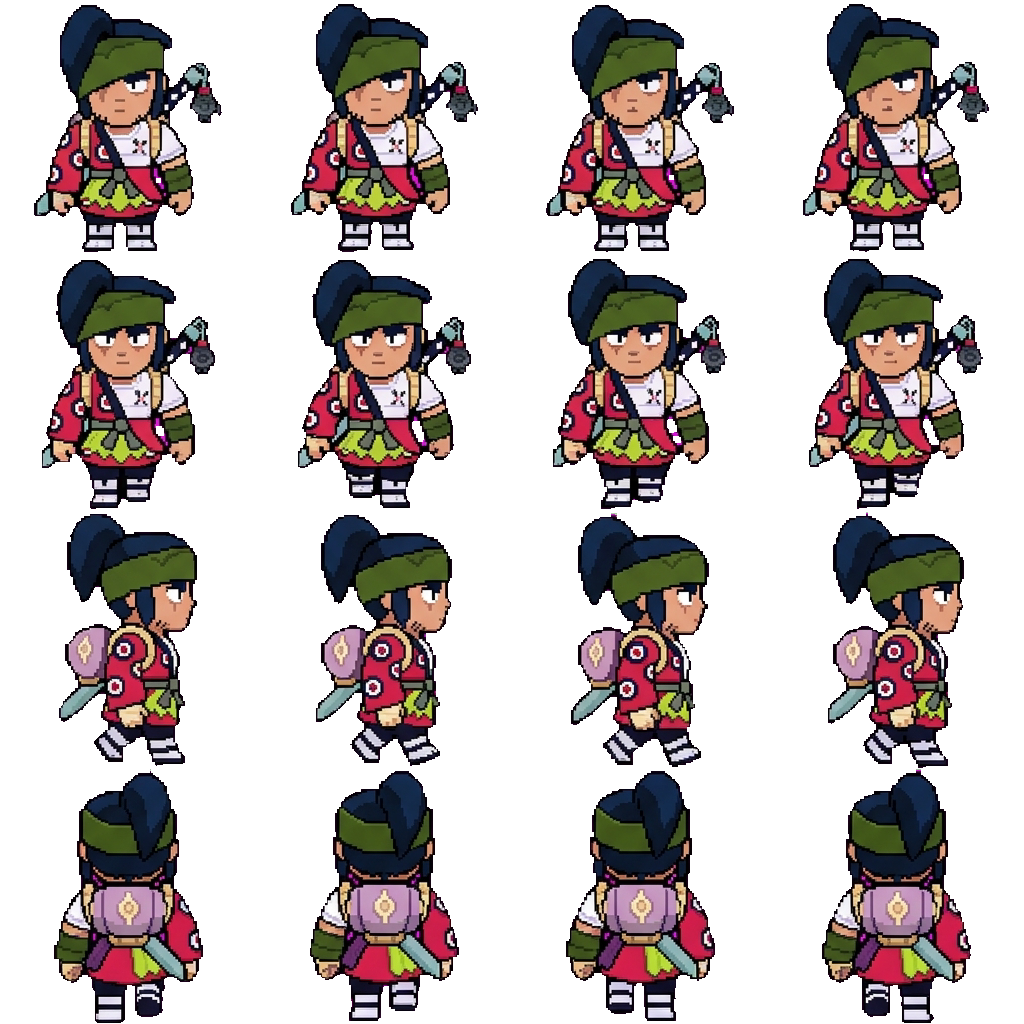 Kenji movement sprite