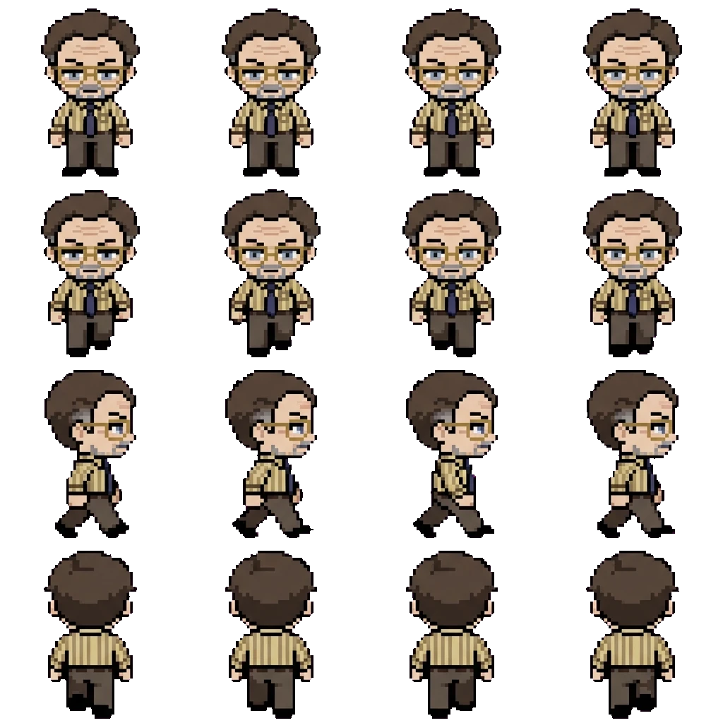 Steve Raglan movement sprite