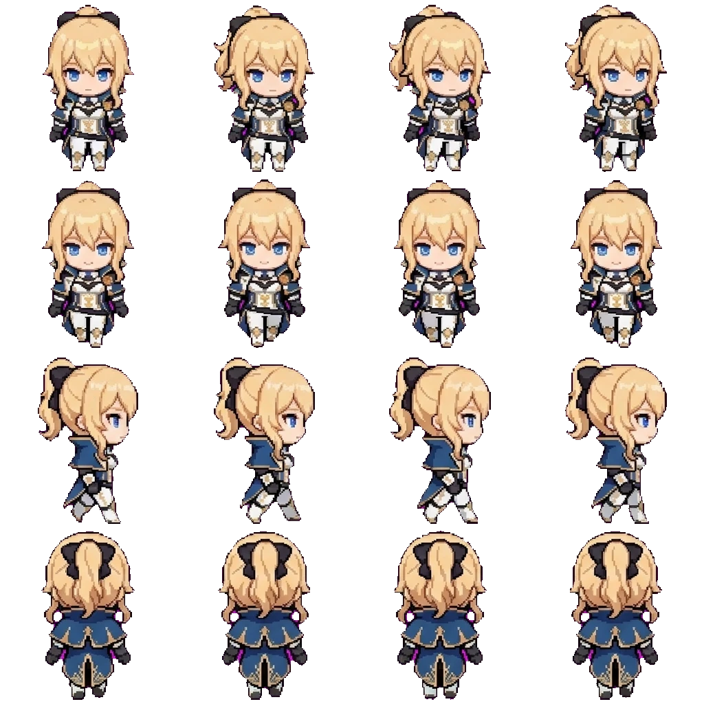 Jean movement sprite