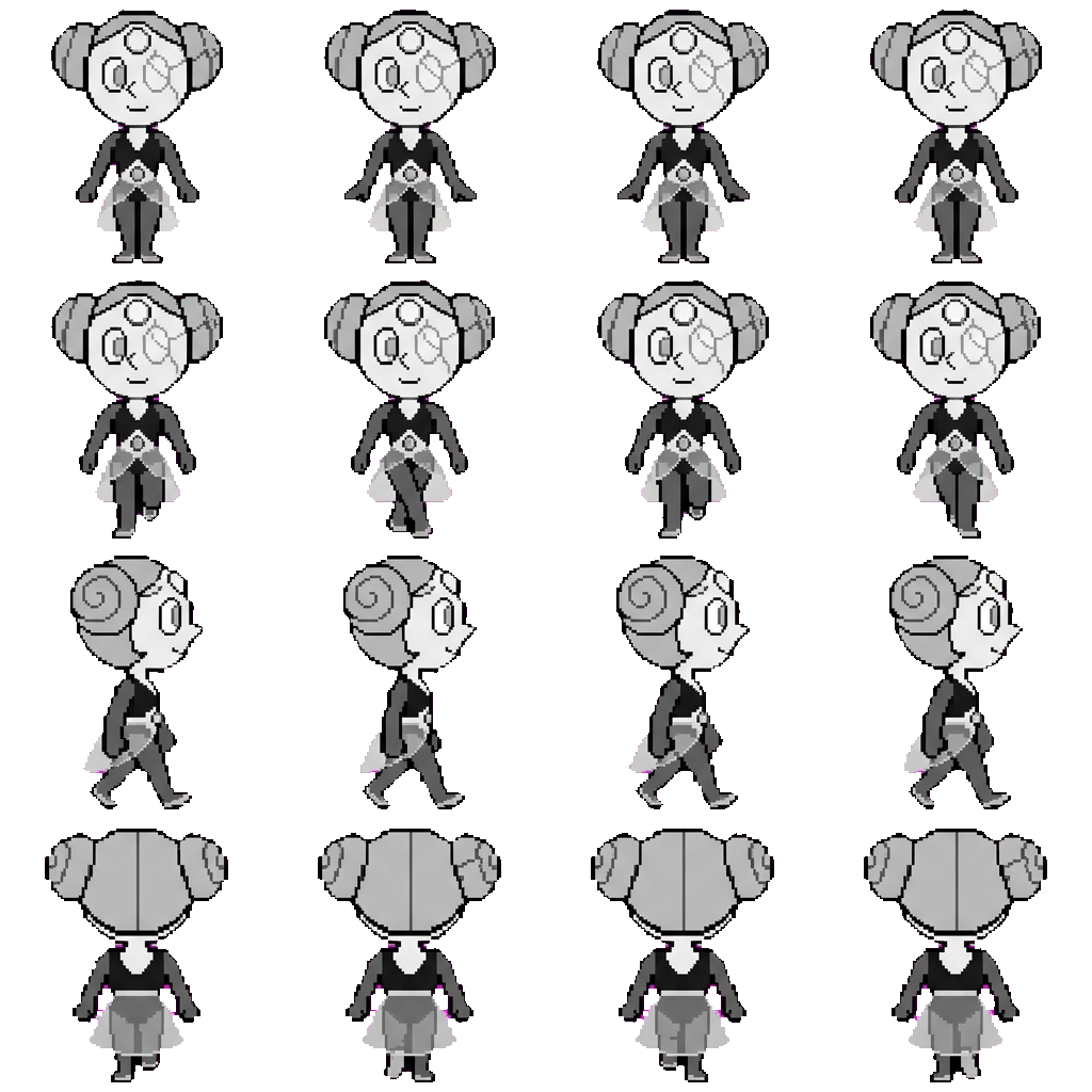 White Pearl movement sprite