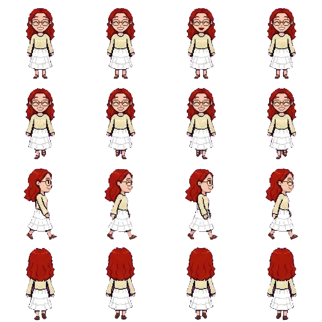Sky movement sprite