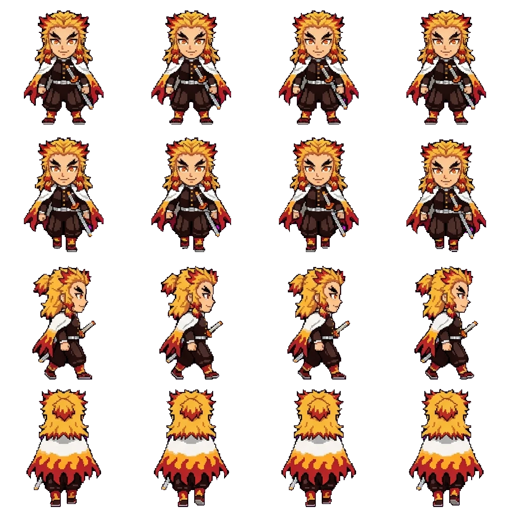 Rengoku movement sprite