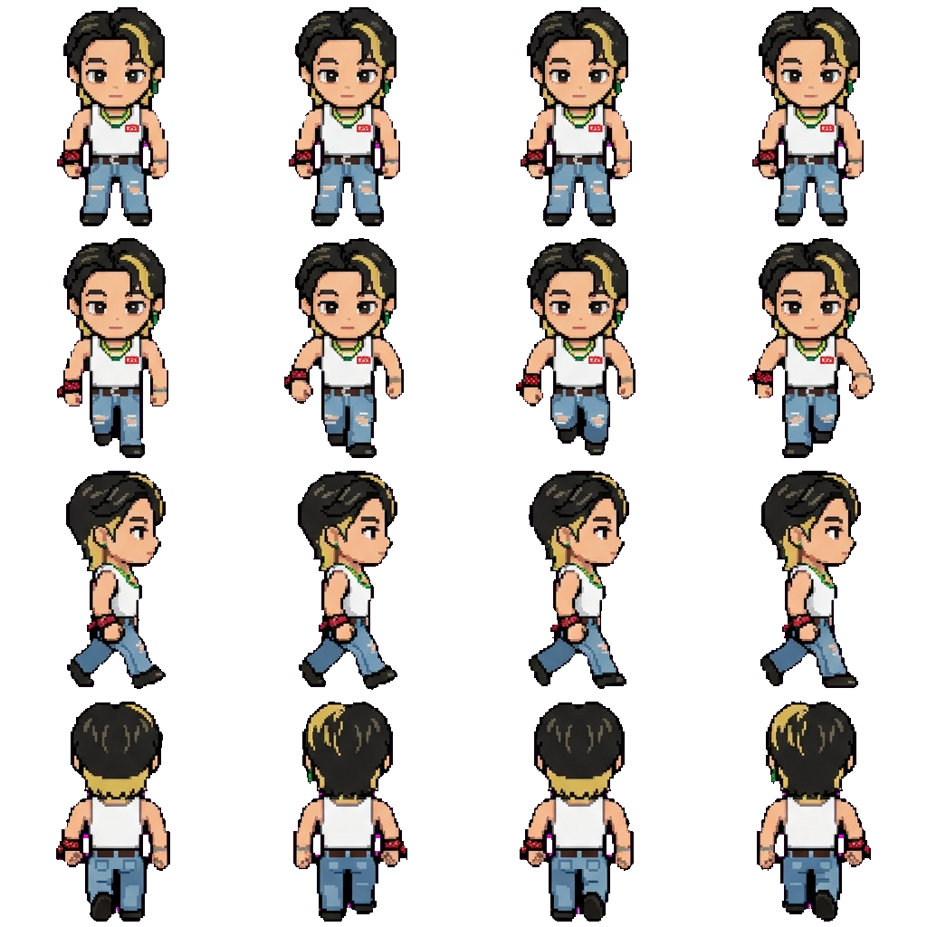 Taehyung movement sprite