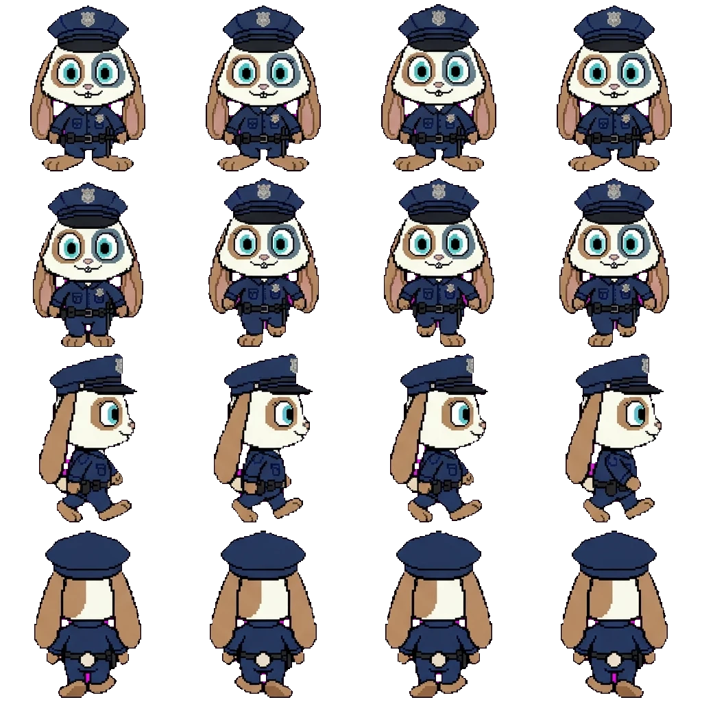 Schützi movement sprite