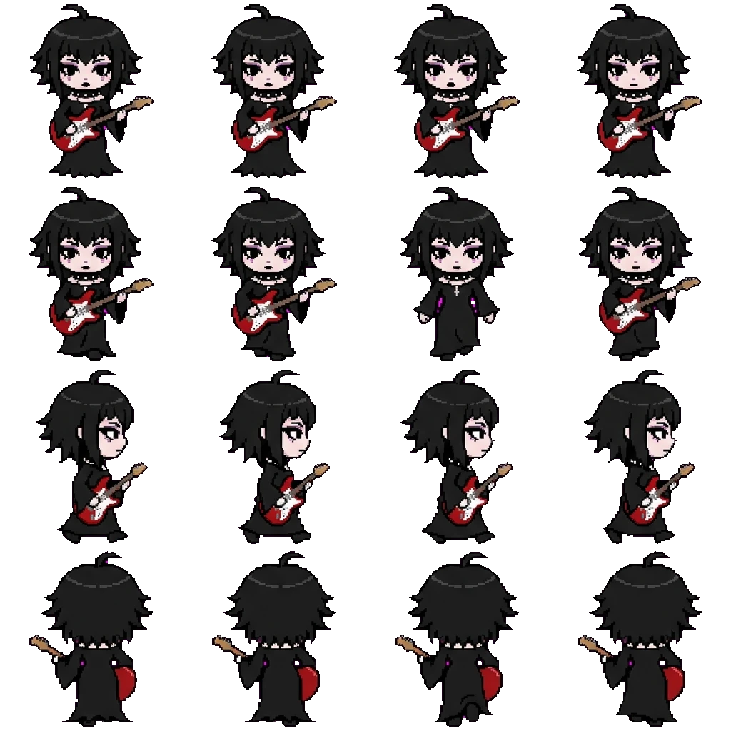 Ashley movement sprite
