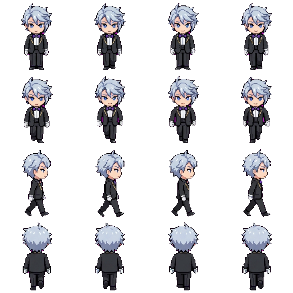 Azul movement sprite