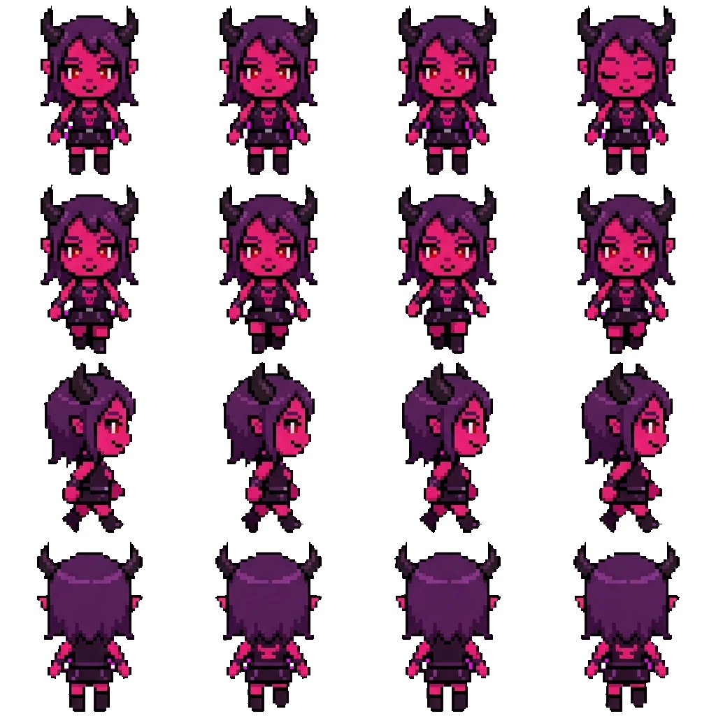 Misa movement sprite